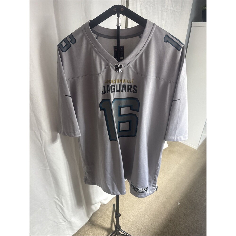 Nike Jacksonville Jaguars Lawrence #16 NFL Jersey Grey 3XL